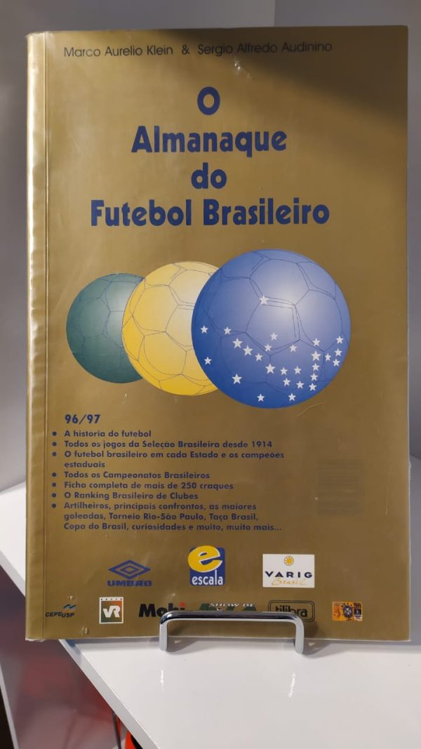 Livro Marco Aurelio Klein O almanaque do futebol brasileiro