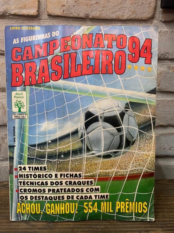 Álbum de figurinhas Campeonato Brasileiro 1994