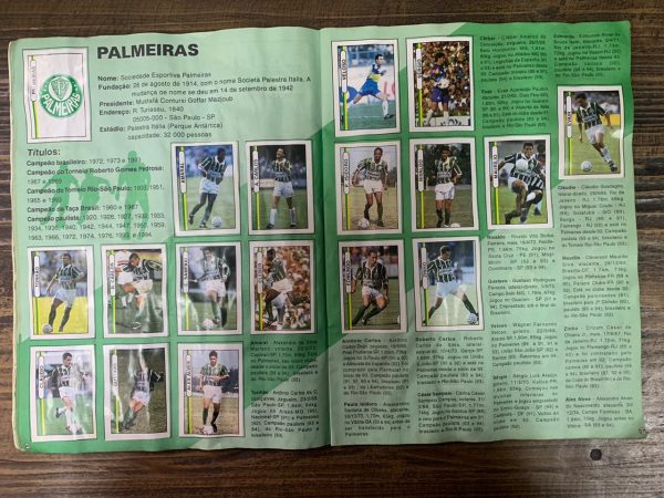 Álbum de figurinhas Campeonato Brasileiro 1994 - Imagem 3