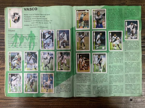 Álbum de figurinhas Campeonato Brasileiro 1994 - Imagem 4