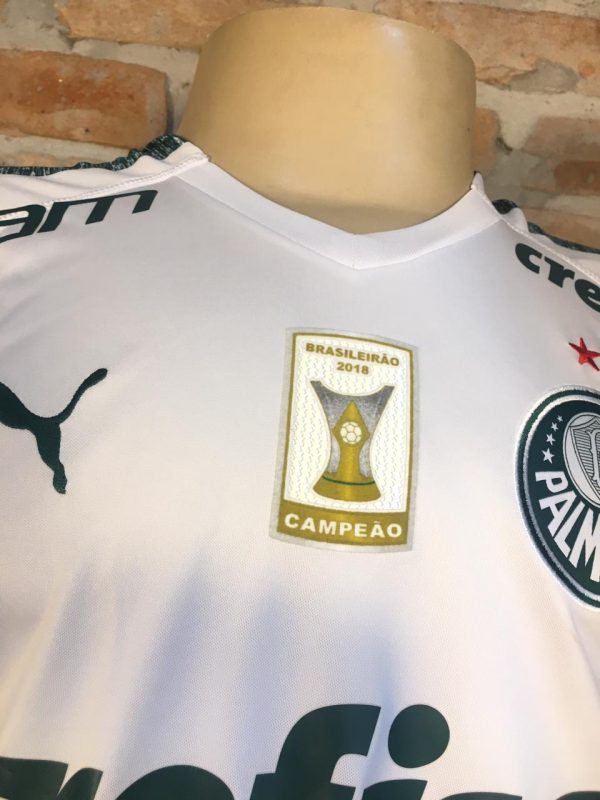 Camisa Palmeiras Puma 2019 Carlos Eduardo Brasileirão - Imagem 4