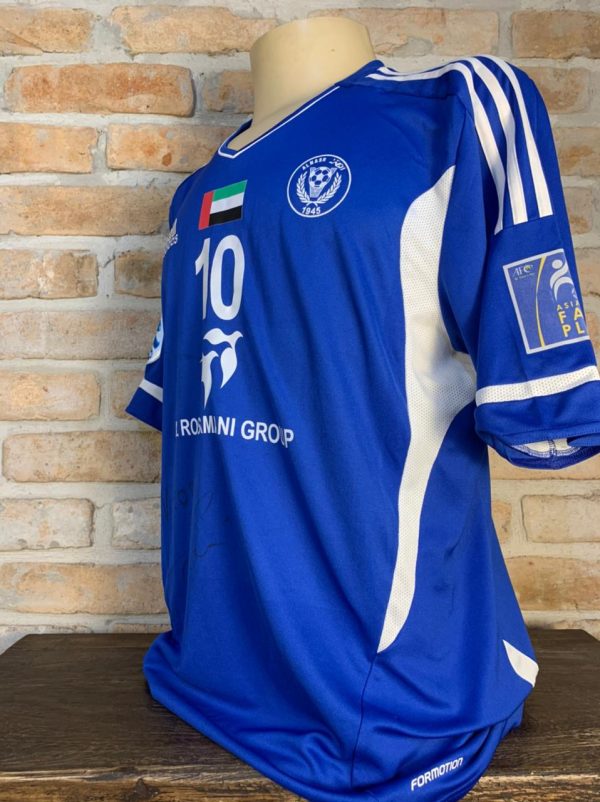 Camisa Al-Nasr EAU Adidas Vitor Toni Asia Champions League autografada - Imagem 2