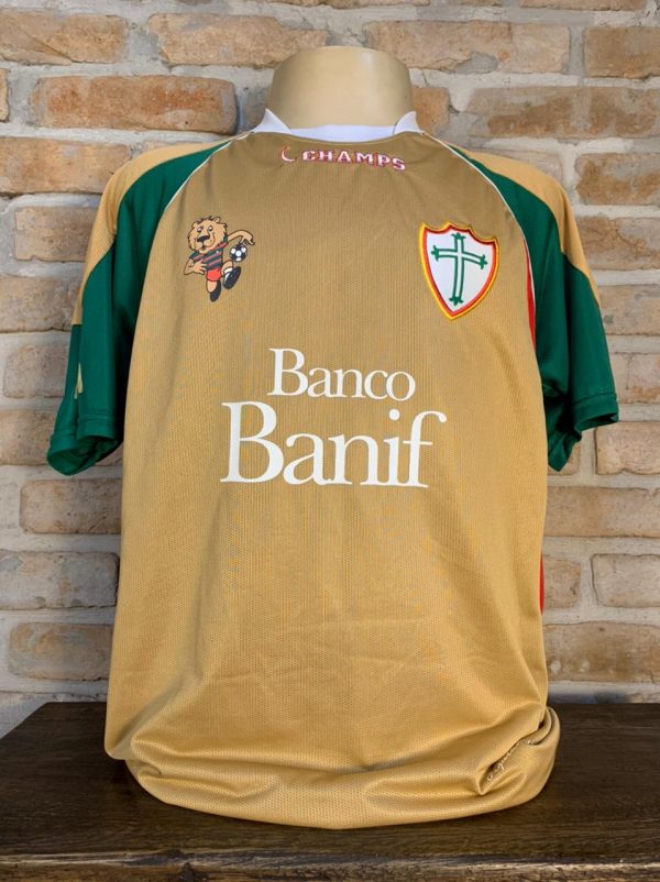 Camisa Portuguesa Champs dourada