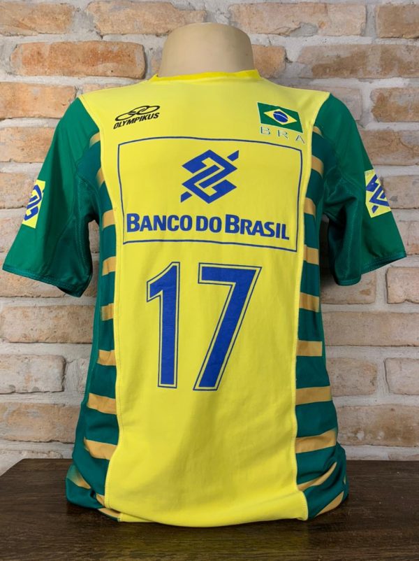 Camisa Brasil Olympikus 2007 Ricardinho vôlei masculino