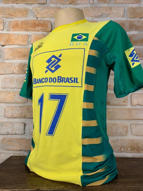 Camisa Brasil Olympikus 2007 Ricardinho vôlei masculino - Imagem 2