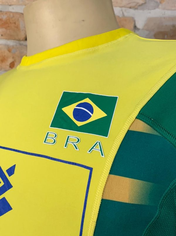 Camisa Brasil Olympikus 2007 Ricardinho vôlei masculino - Imagem 4