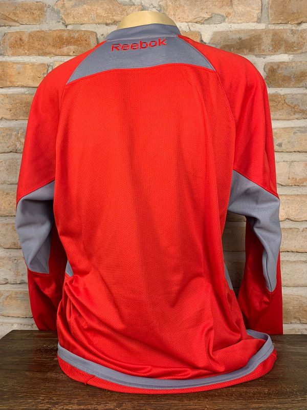 Camisa New York Rangers Reebok NHL hockey mangas longas - Imagem 4