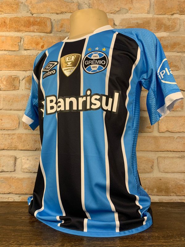 Camisa Grêmio Umbro 2017 Thyere Hélio Dourado jogo único - Imagem 5