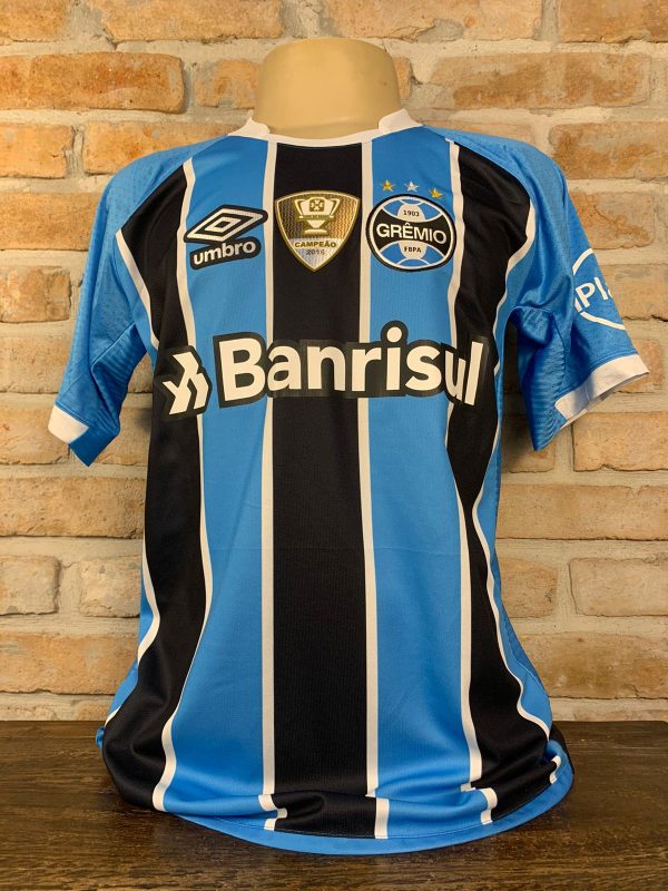 Camisa Grêmio Umbro 2017 Thyere Hélio Dourado jogo único