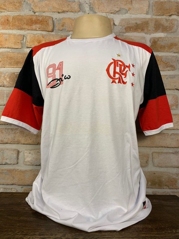 Camisa Flamengo Zico 1981 Retrô licenciada
