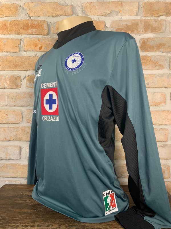 Camisa Cruz Azul Umbro 2010 goleiro mangas longas - Imagem 4