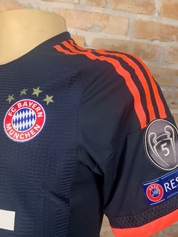 Camisa Bayern de Munique Adidas 2015 Champions League Douglas Costa - Imagem 3