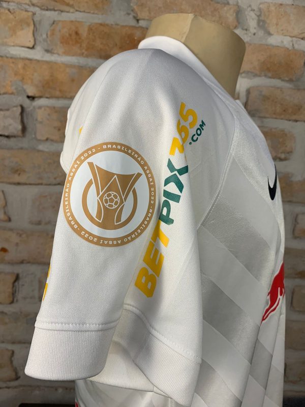 Camisa Red Bull Bragantino Nike 2022 Aderlan Brasileirão - Imagem 3