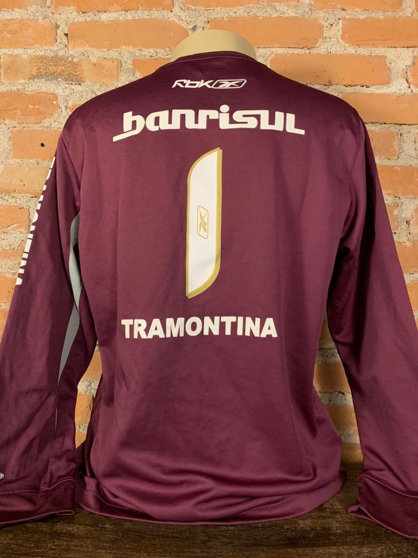 Camisa Internacional Reebok 2006 Marcelo Boeck goleiro mangas longas - Imagem 5