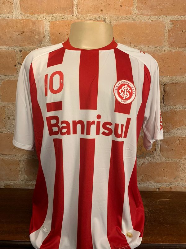 Camisa Internacional Reebok 2010 Dalessandro listrada