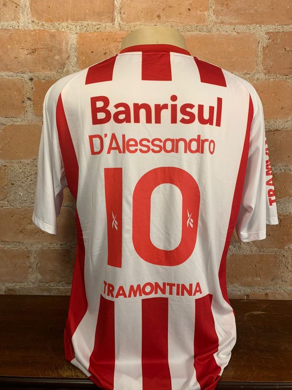 Camisa Internacional Reebok 2010 Dalessandro listrada - Imagem 2
