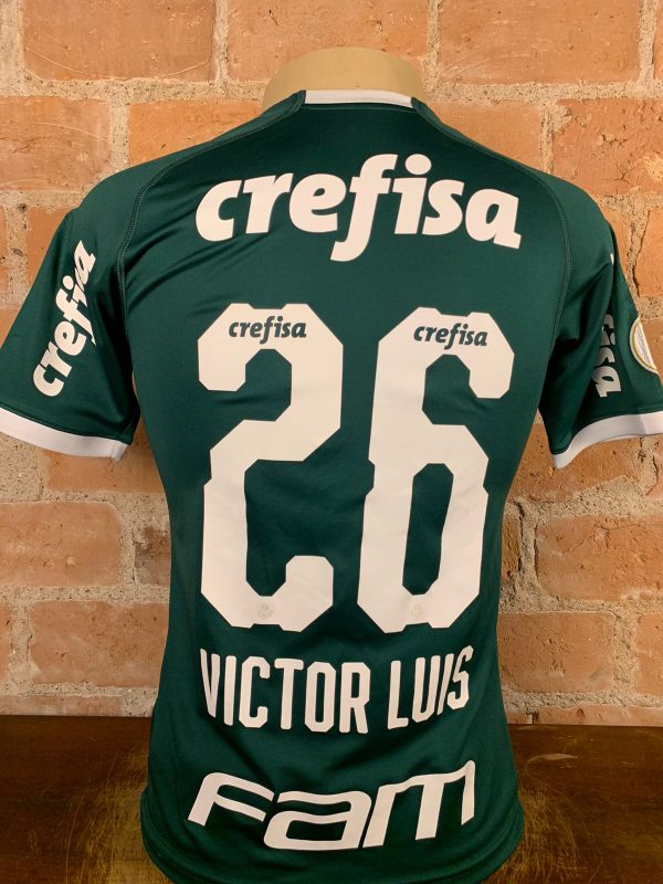 Camisa Palmeiras Puma 2019 Victor Luis Brasileirão - Imagem 2