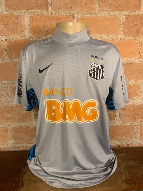 Camisa Santos Nike 2012 centenário goleiro