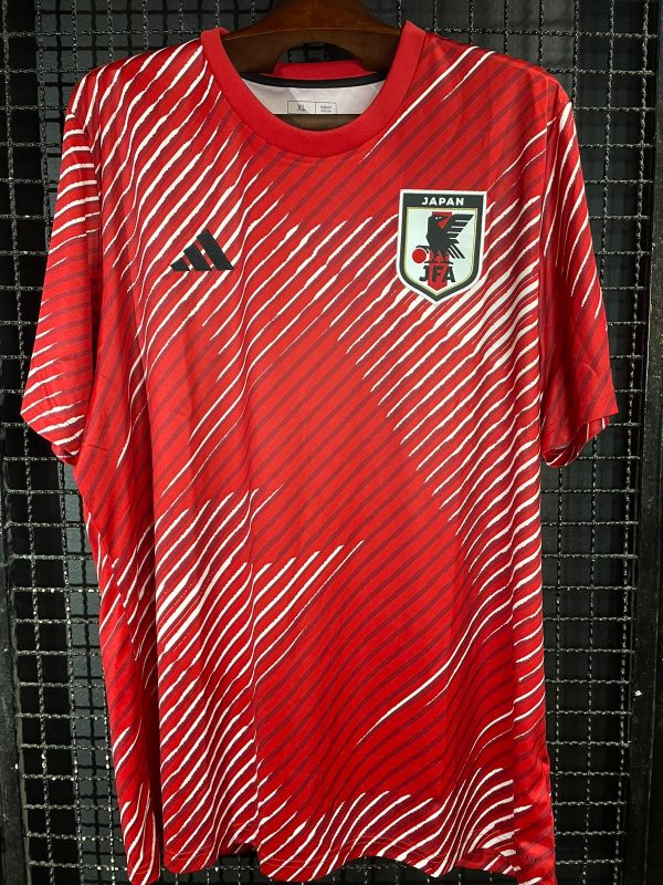 Camisa Japão Adidas 2022 pre jogo