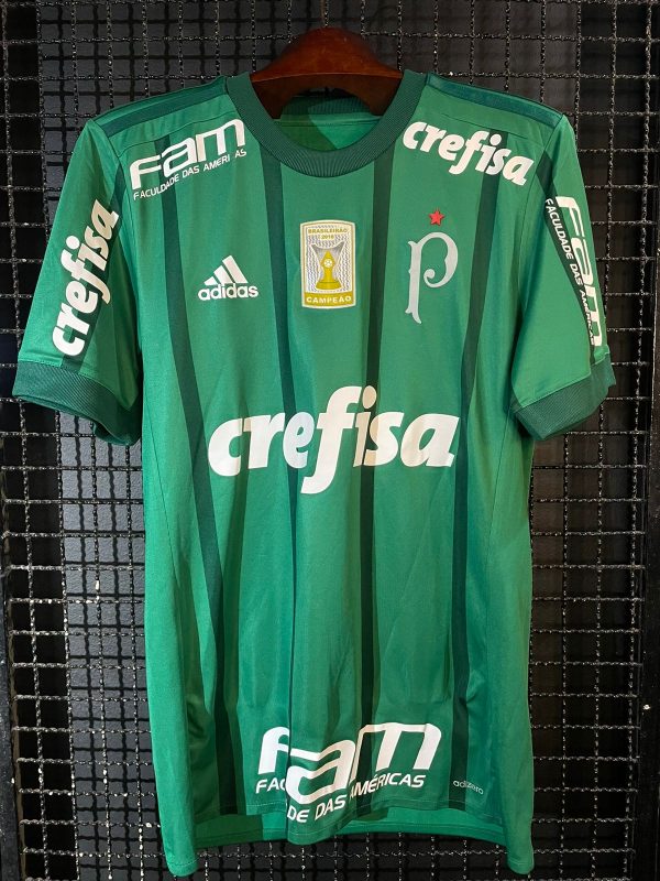 Camisa Palmeiras Adidas 2017 Brasileirão Erik