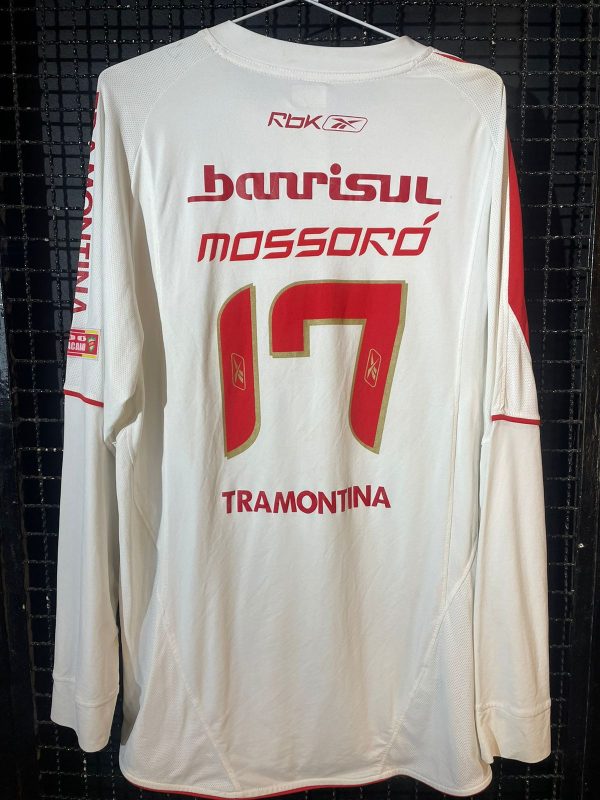 Camisa Internacional Reebok 2006 Libertadores da América Mossoró mangas longas branca - Imagem 2