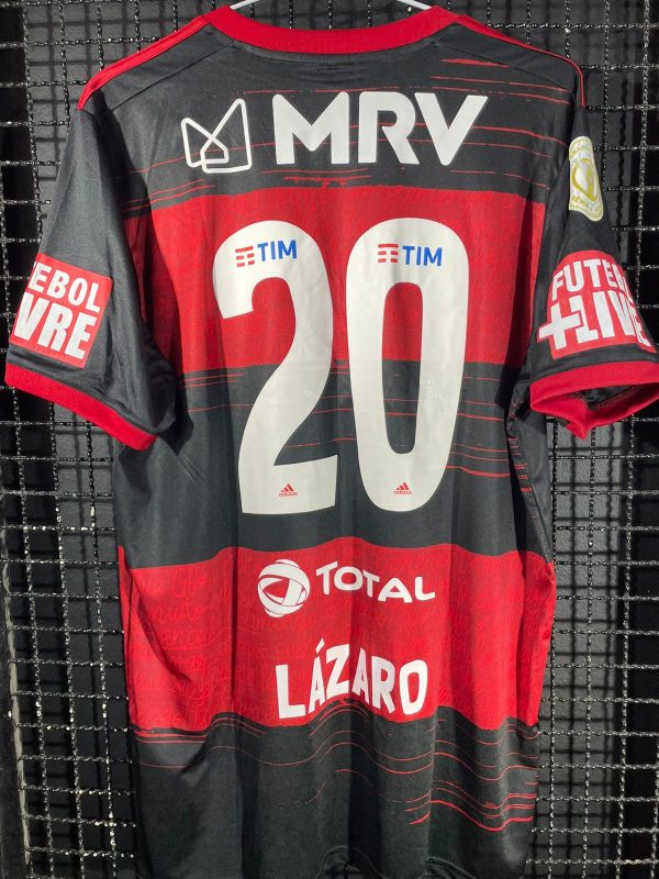 Camisa Flamengo Adidas 2020 Brasileirão Lázaro - Imagem 2