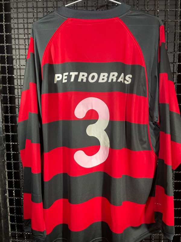 Camisa Flamengo Nike 2001 Rubro-negra mangas longas - Imagem 2
