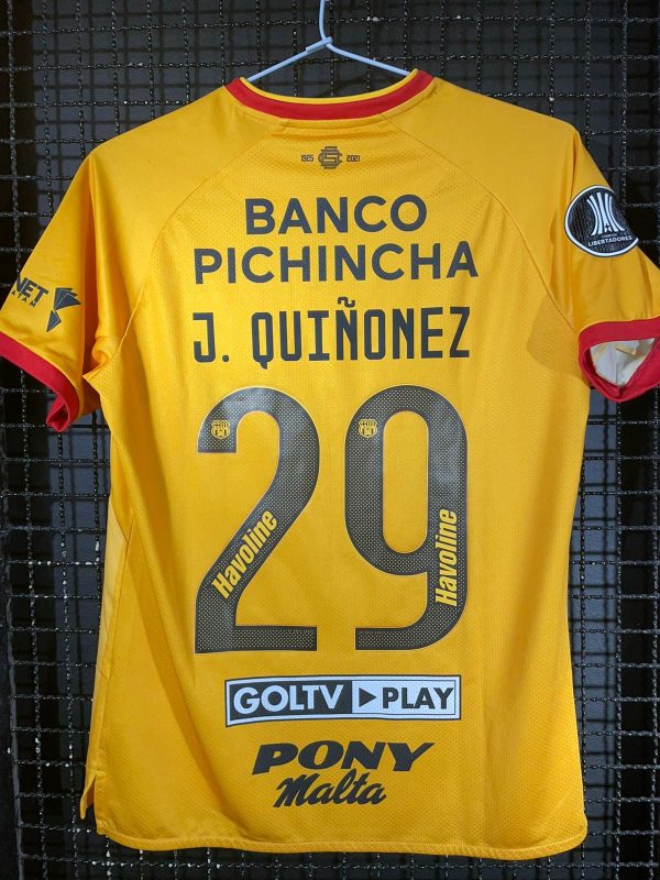 Camisa Barcelona de Guayaquil – EQU Marathon 2021 Libertadores da América J.Quinones - Imagem 2
