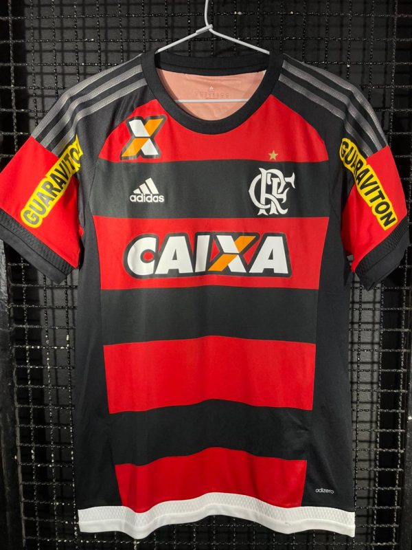 Camisa Flamengo Adidas 2015 Matheus Sávio - Imagem 2