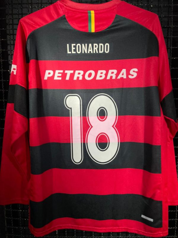 Camisa Flamengo Nike 2006 mangas longas Leonardo - Imagem 2
