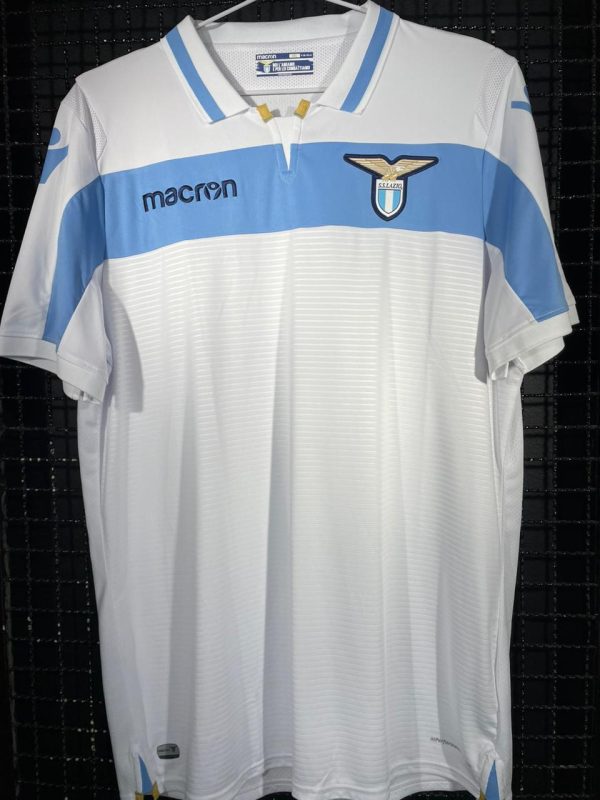 Camisa Lazio Macron 2015 branca