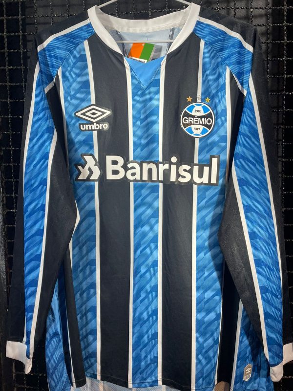 Camisa Grêmio Umbro 2020 mangas longas