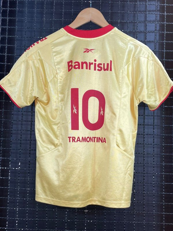 Camisa Internacional Reebok 2009 dourada infantil - Image 2