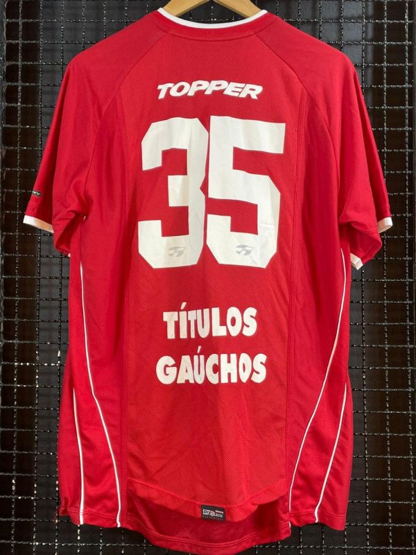 Camisa Internacional Topper 2003 35 Titulos Gaúchos - Imagem 2