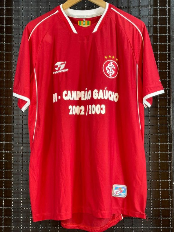 Camisa Internacional Topper 2003 35 Titulos Gaúchos