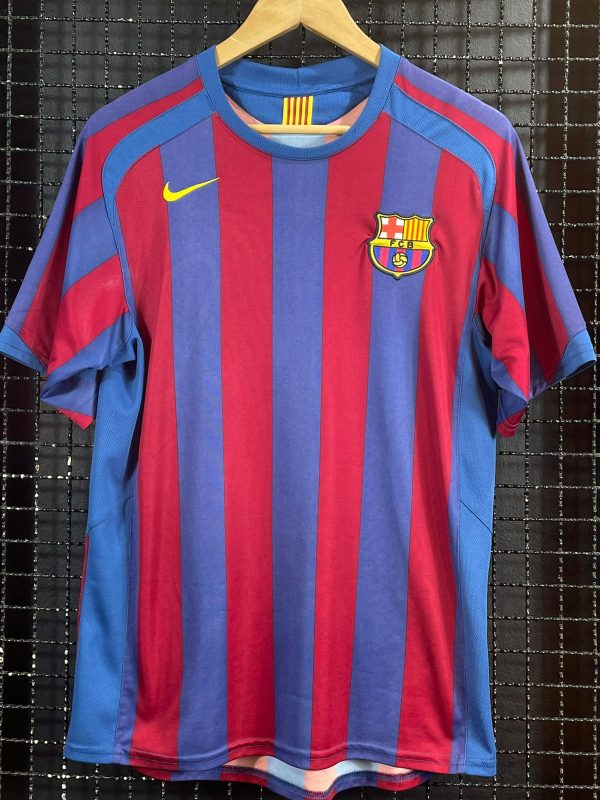 Camisa Barcelona Nike 2005 Ronaldinho Gaúcho