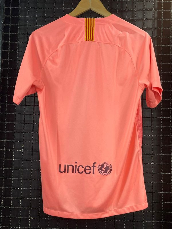 Camisa Barcelona Nike 2018 Terceiro uniforme rosa - Imagem 2