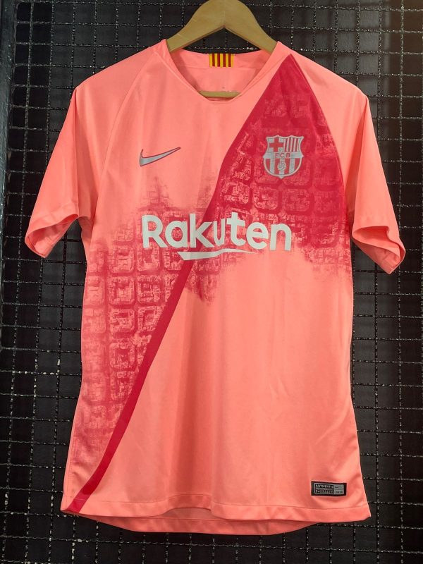 Camisa Barcelona Nike 2018 Terceiro uniforme rosa