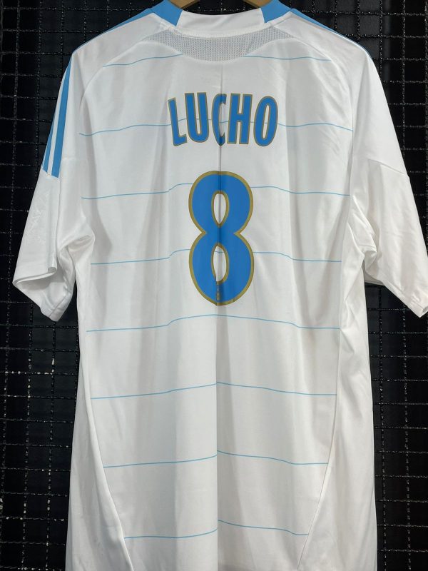 Camisa Olympique de Marseille Adidas 2010 Lucho Gonzalez - Imagem 2