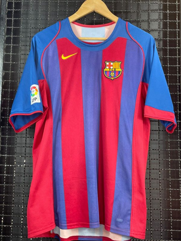 Camisa Barcelona Nike 2004 Ronaldinho Gaúcho