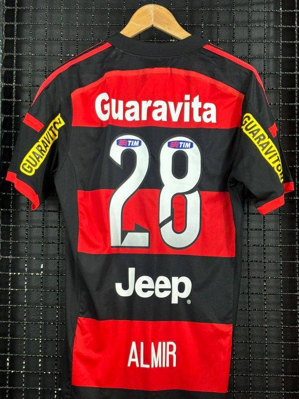 Camisa Flamengo Adidas 2014 Almir Rubro-negra - Imagem 2