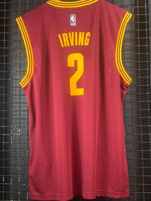 Camisa Cleveland Cavaliers Adidas Kyrie Irving basquete NBA - Imagem 2