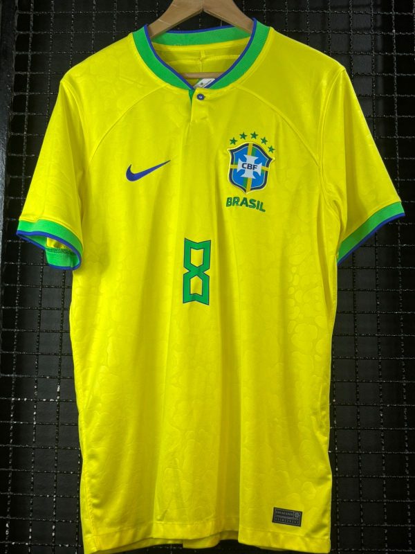 Camisa Brasil Nike 2022 Vitor Bueno