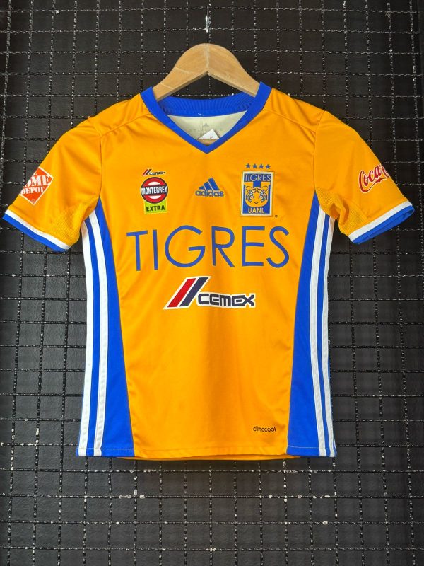 Camisa Tigres Adidas 2016 infantil