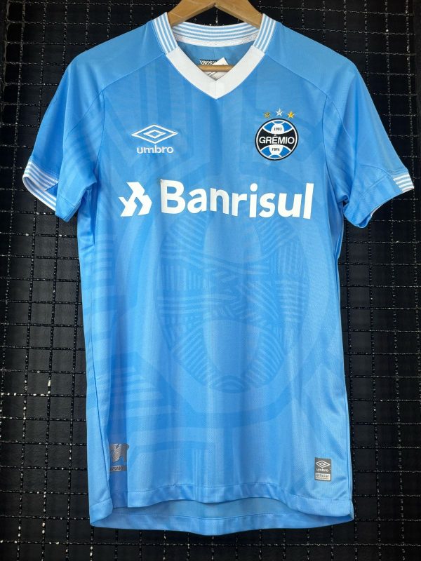 Camisa Grêmio Umbro 2023 Luis Suárez celeste