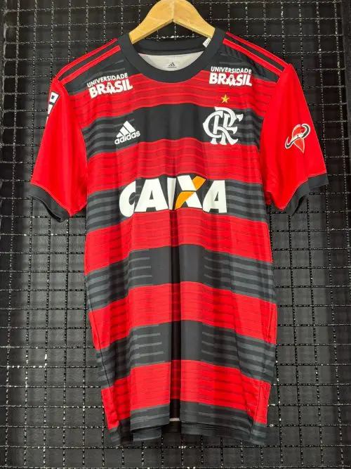 Camisa Flamengo Adidas 2018 Léo Duarte ‘’Alvim’’ rubro-negra