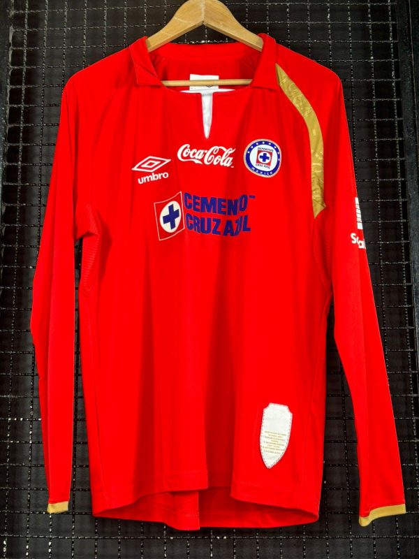 Camisa Cruz Azul -Mex Umbro 2014 50 anos mangas longas