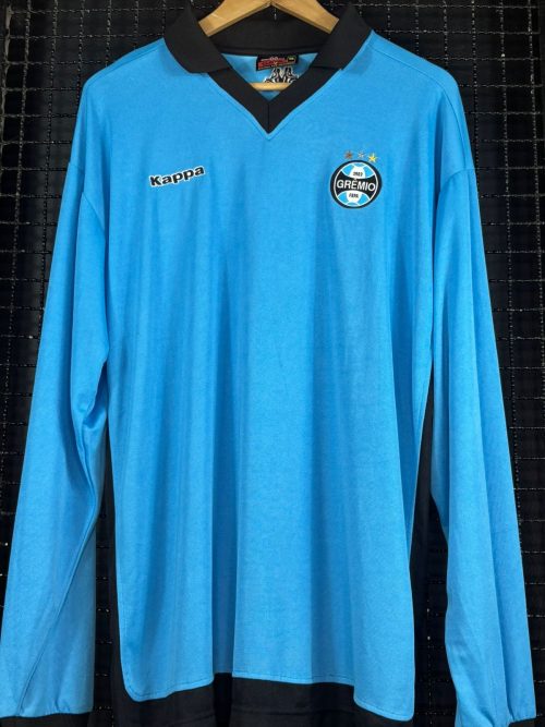 Camisa Grêmio Kappa viagem mangas longas